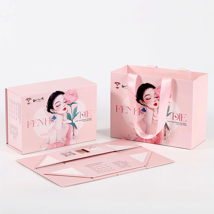 Presentförpackning av kraftpapper