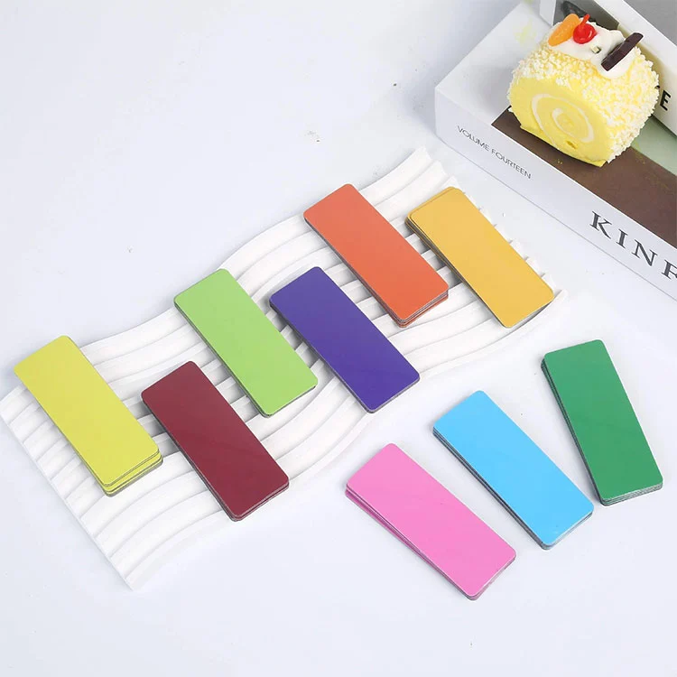 Metall alfabetbokstav Kylskåpsmagnet